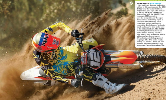   250F 2012