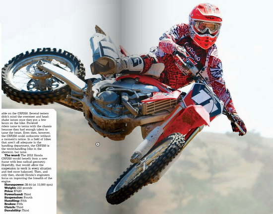   250F 2012